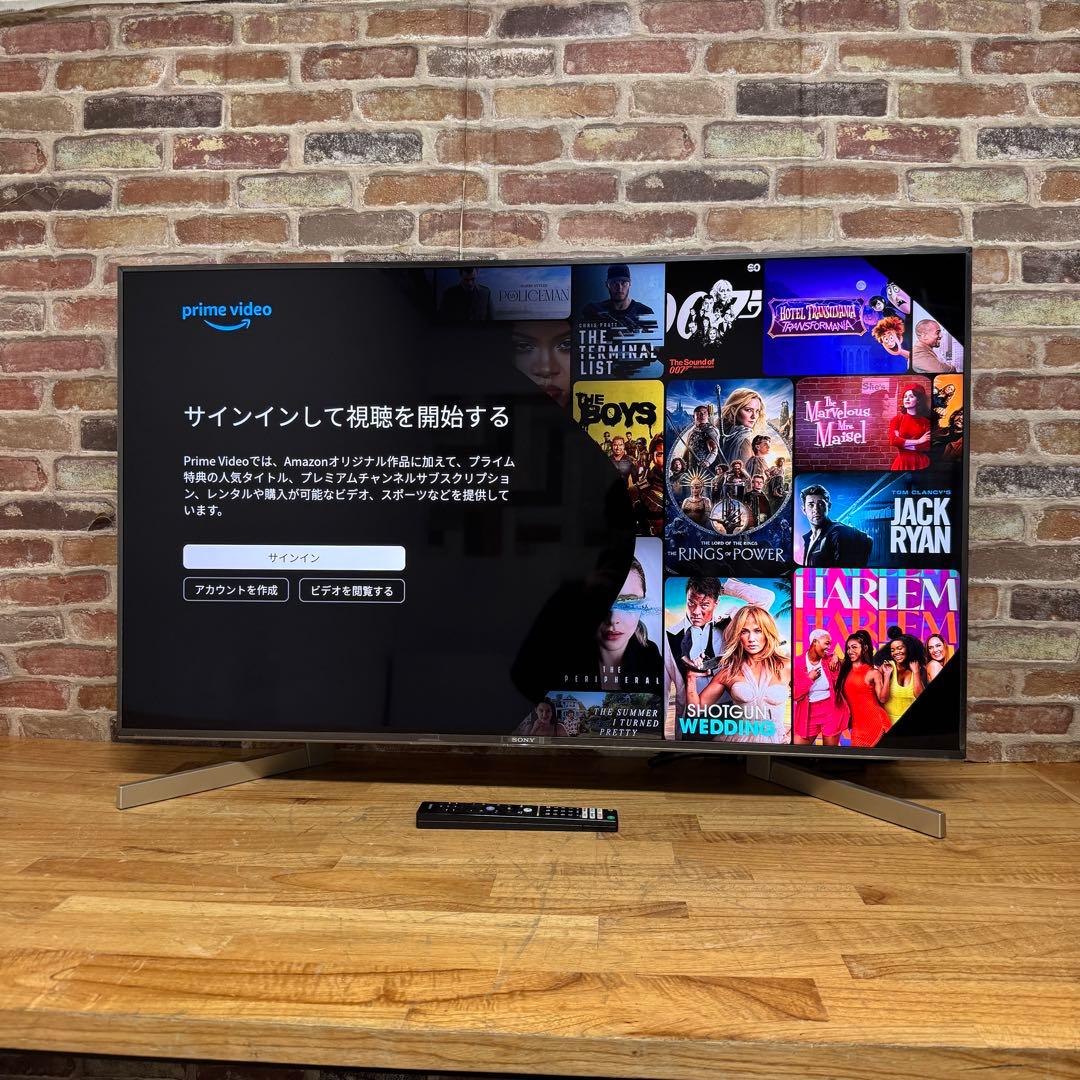 SONY 49インチ 4K 液晶テレビ BRAVIA KJ-49X9500G
