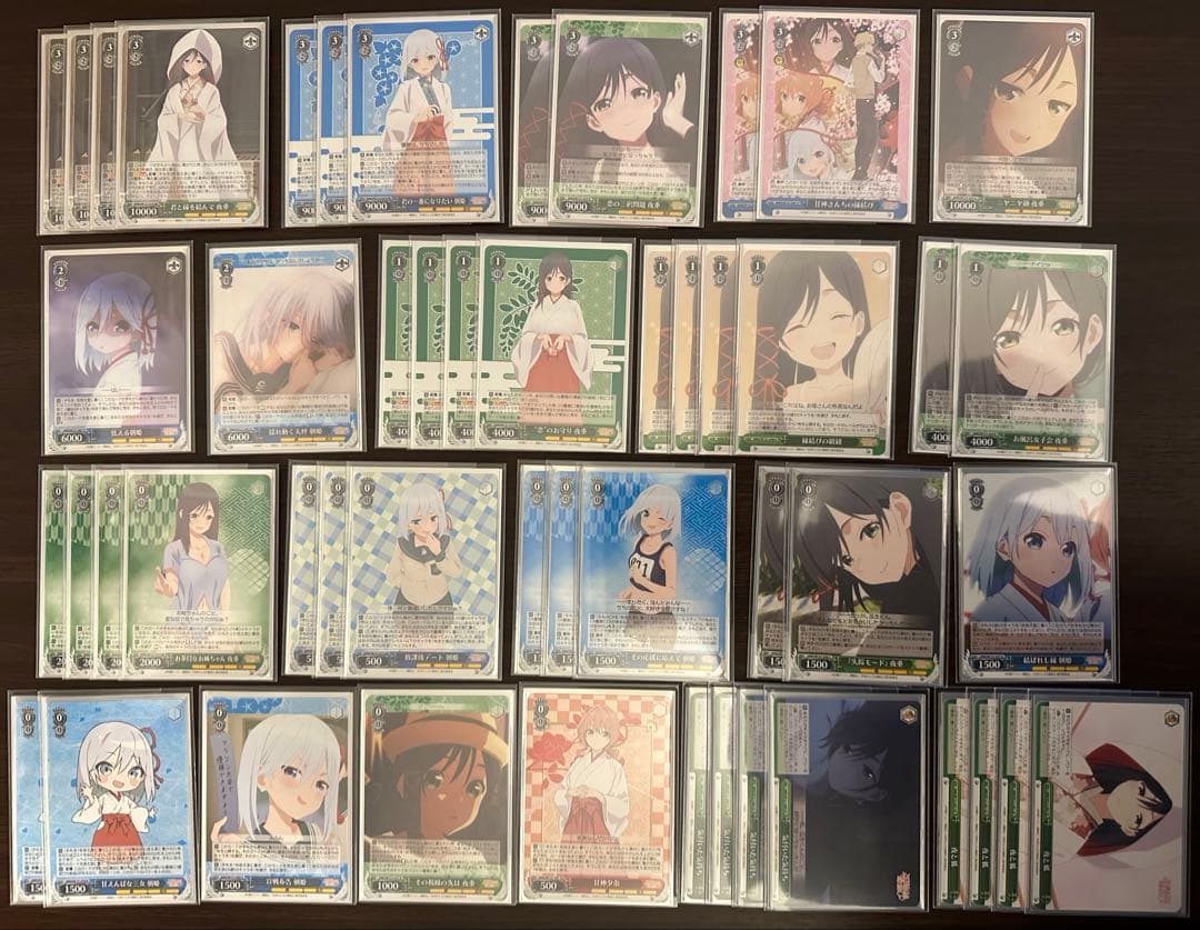 ヴァイス 甘神さんち デッキ3つ 調整パーツおまけ付き