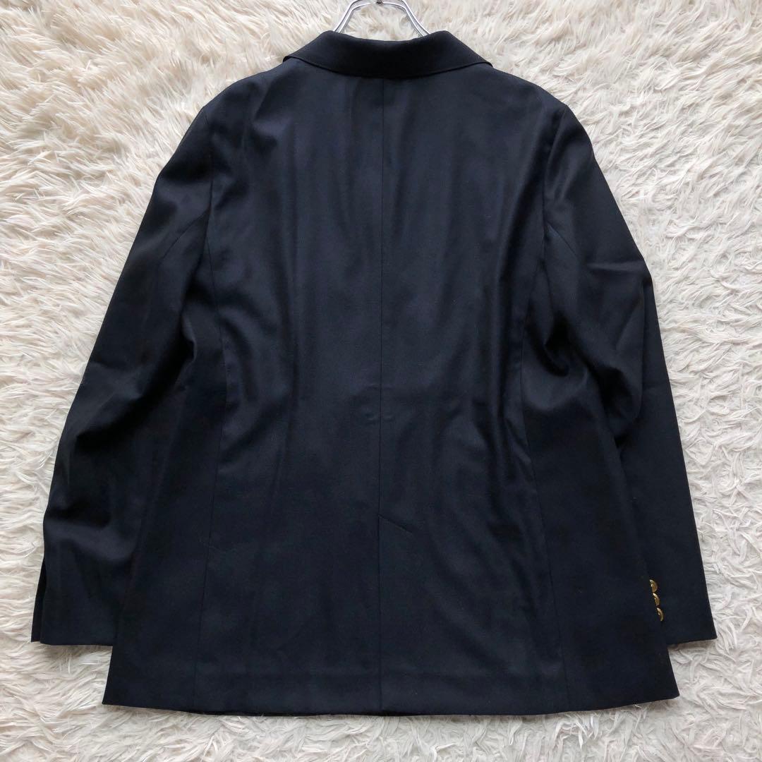 【25AW 未使用級 XL】ジェイプレス　紺ブレ　ウールシルク　伸縮　現行