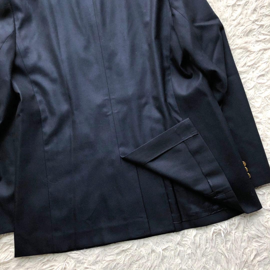 【25AW 未使用級 XL】ジェイプレス　紺ブレ　ウールシルク　伸縮　現行