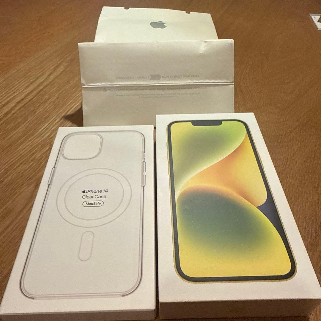 Apple iPhone 14 イエロー 新品未使用　海外　512GB