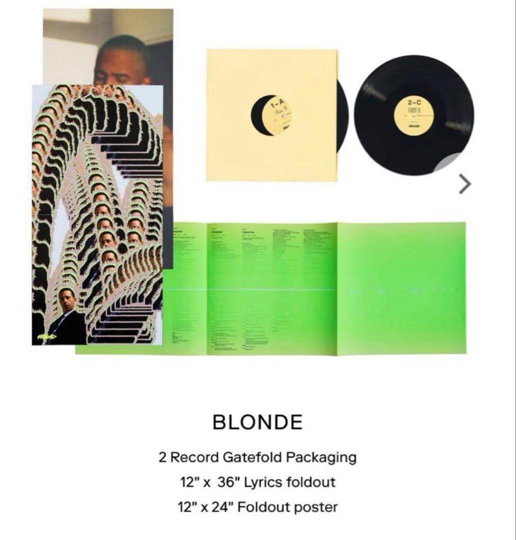 オフィシャル Blonde-Frank Oceanレコード