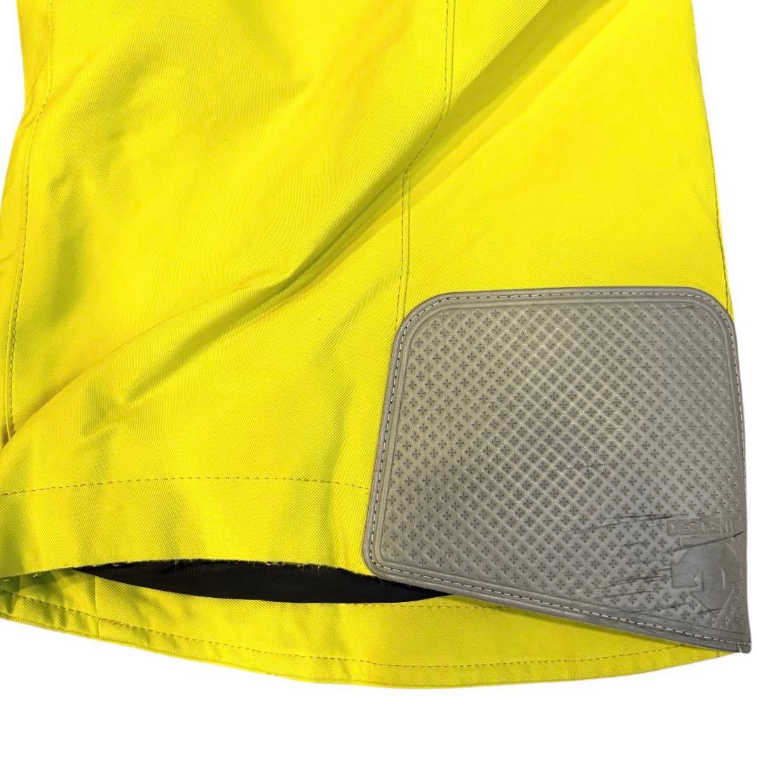 美品☆DESCENTE デサント スキーウェア　上下セット　上S 下M 黄色