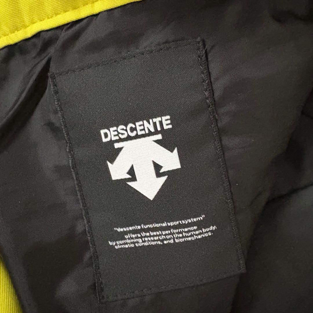 美品☆DESCENTE デサント スキーウェア　上下セット　上S 下M 黄色