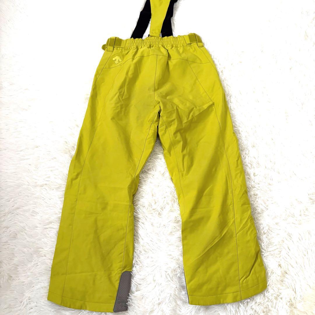 美品☆DESCENTE デサント スキーウェア　上下セット　上S 下M 黄色