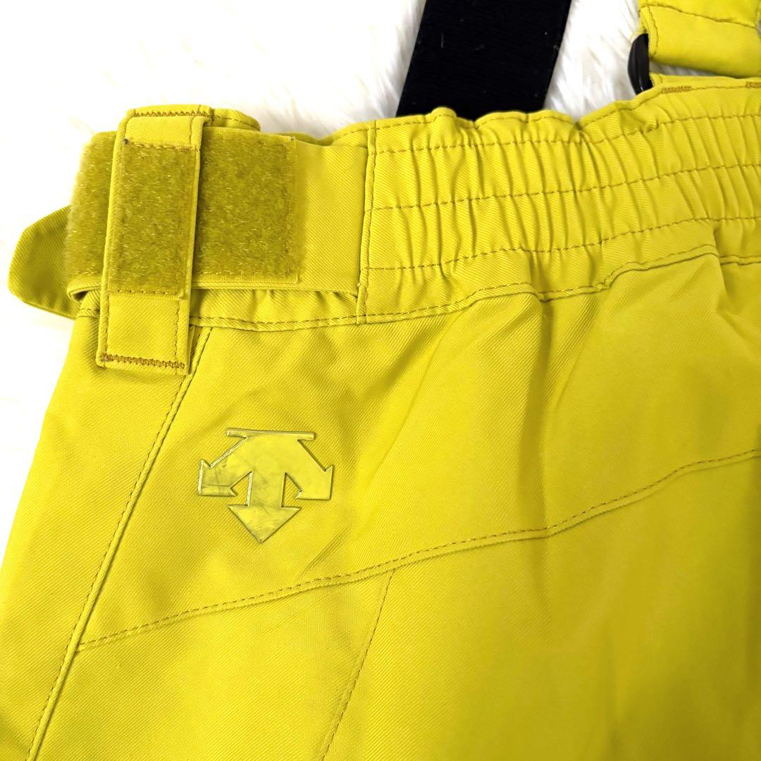 美品☆DESCENTE デサント スキーウェア　上下セット　上S 下M 黄色