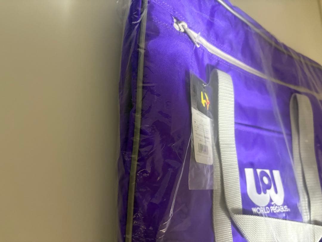 値下待ちNG 新品未開封 マルミ運動具店　旧ワッペ 紫 ワールドペガサス　スクバ