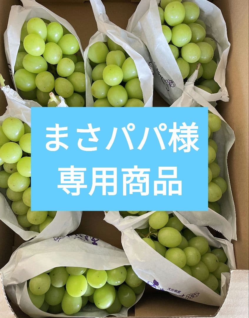「専用」シャインマスカット10kg 2箱セット房入り 訳あり