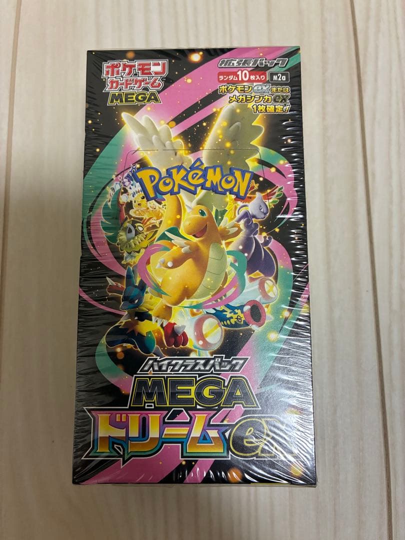 ポケモンカード MEGAドリームex box シュリンク付