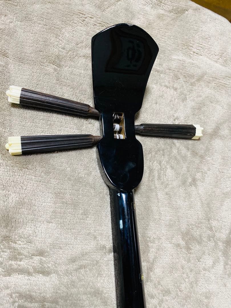 ヘビの皮模様 三線 3弦