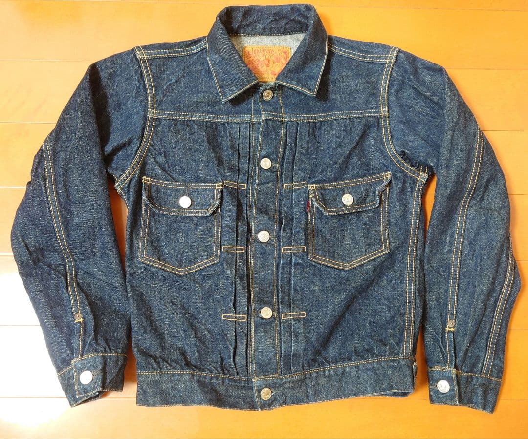 最終値下げ！デラックスウエア デニムジャケット セカンド サイズ34 XS