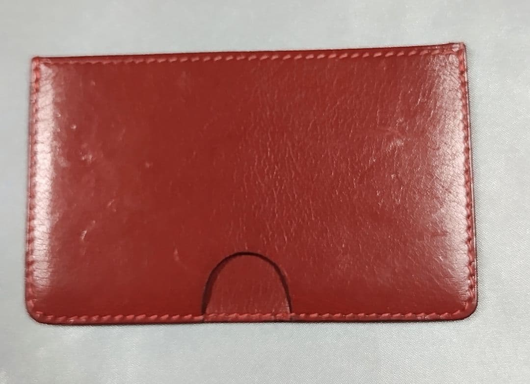 エルメス 正規品 ポルクロールレザー 名刺入れ カードホルダー