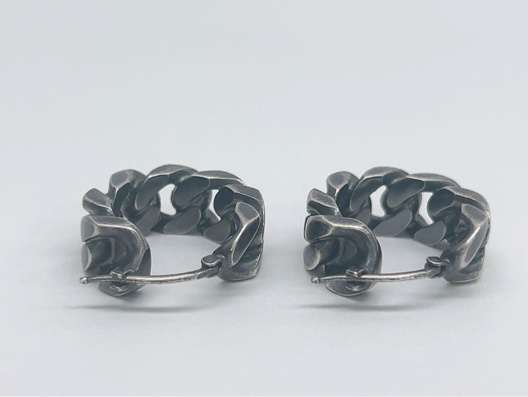 9AA33 新品未使用【MM6 Maison Margiela 】フープピアス