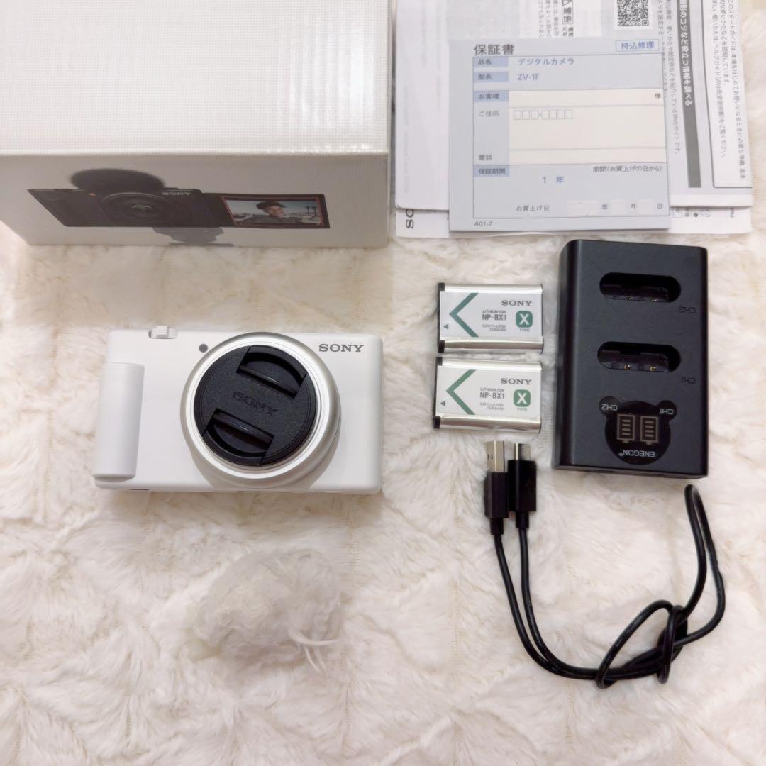 即日発送可能【動作確認済】SONY VLOGCAM ZV-1F