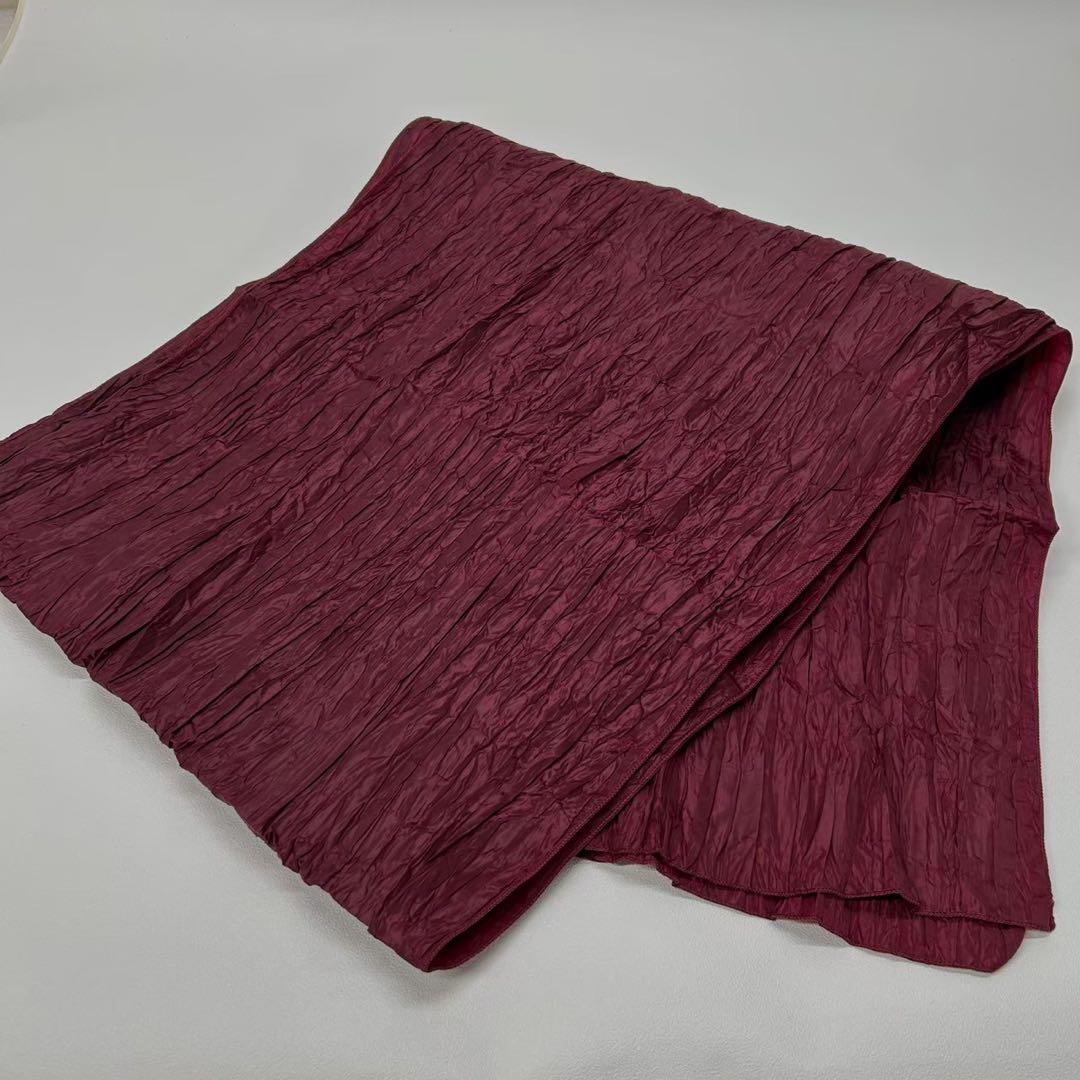 浴衣　大きめサイズ　浴衣 3L 牡丹　兵児帯　ボルドー　2点　新品　0720④