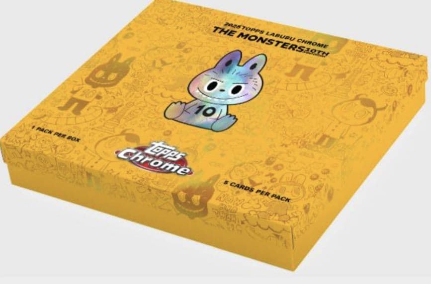 その他 2025 Topps Chrome Labubu 10th BOX