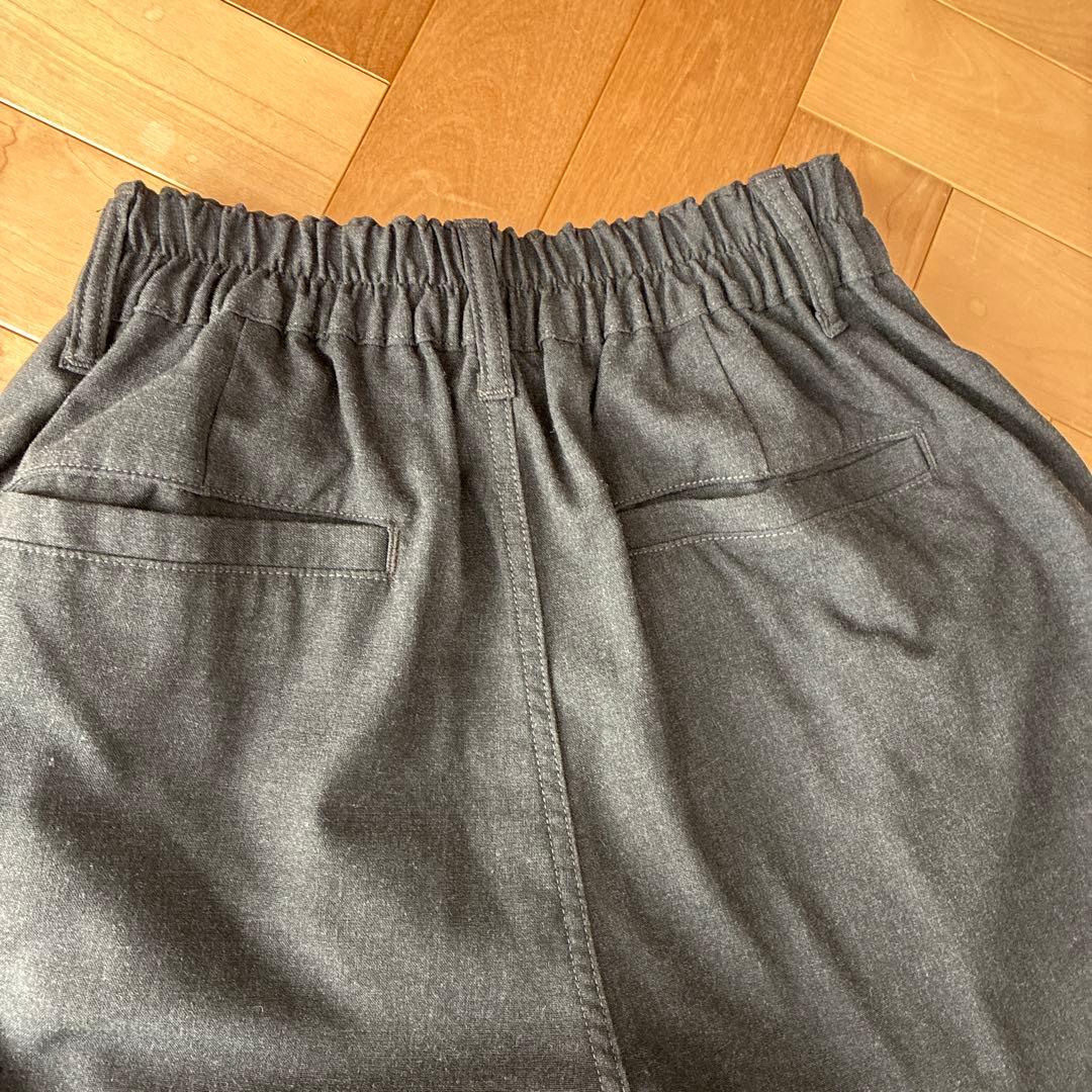 harvesty ハーベスティ サーカスパンツ スラックス チャコール1