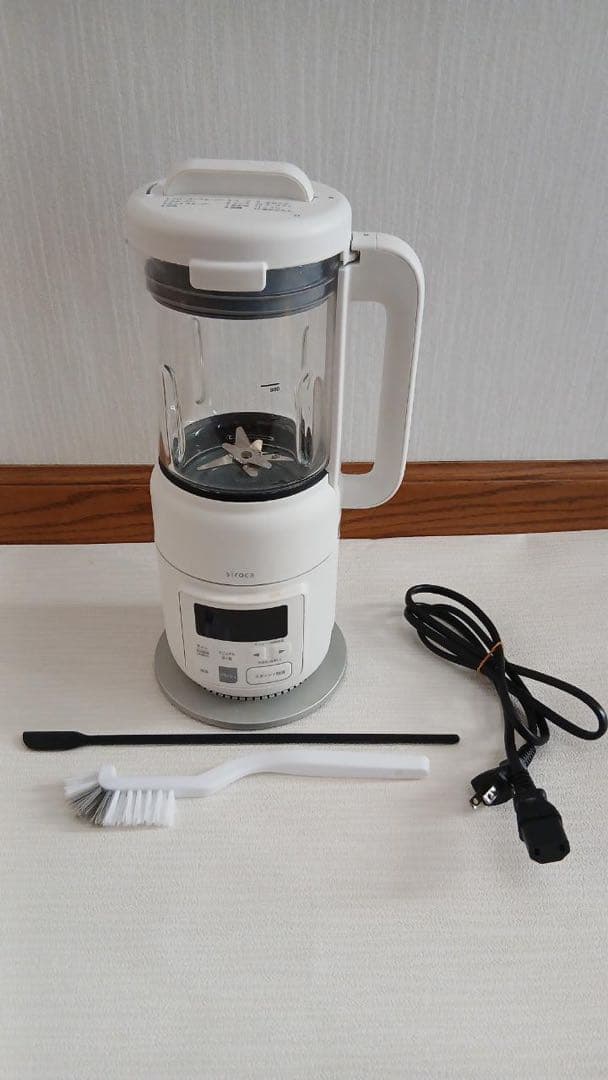 シロカsiroca SM-S151 ヒーター機能付きブレンダー 美品