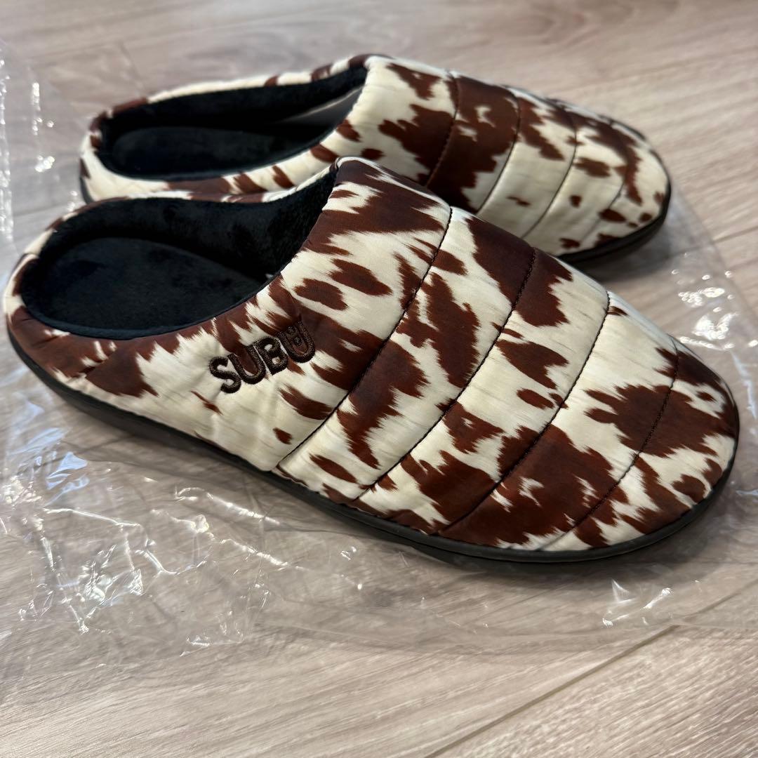 SUBU カウブラウン 24-25.5 未使用 サンダル アウトドア ダウン