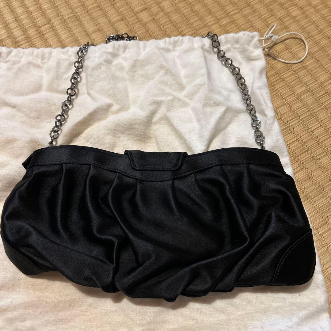 Salvatore Ferragamo ブラック クラッチバッグ