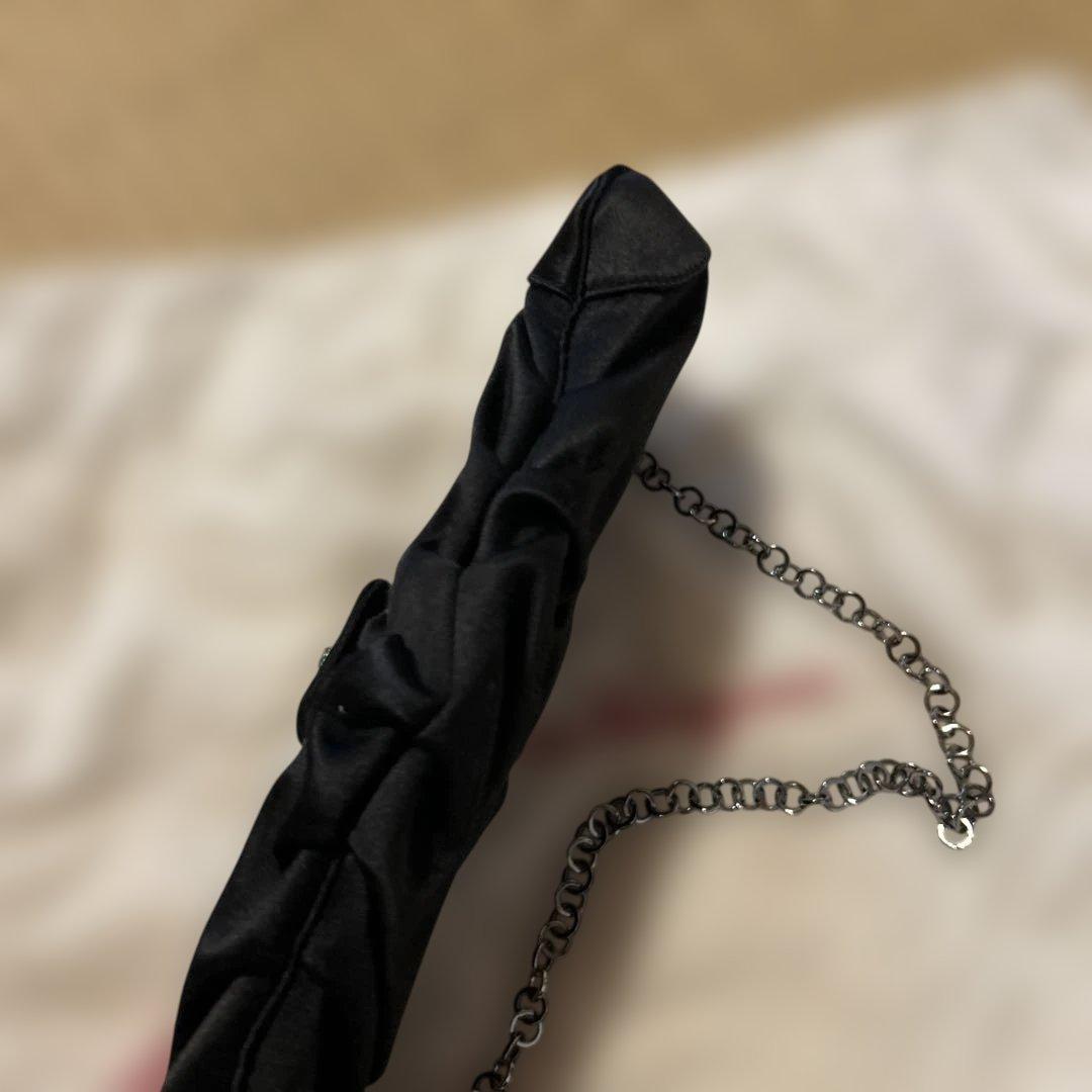 Salvatore Ferragamo ブラック クラッチバッグ