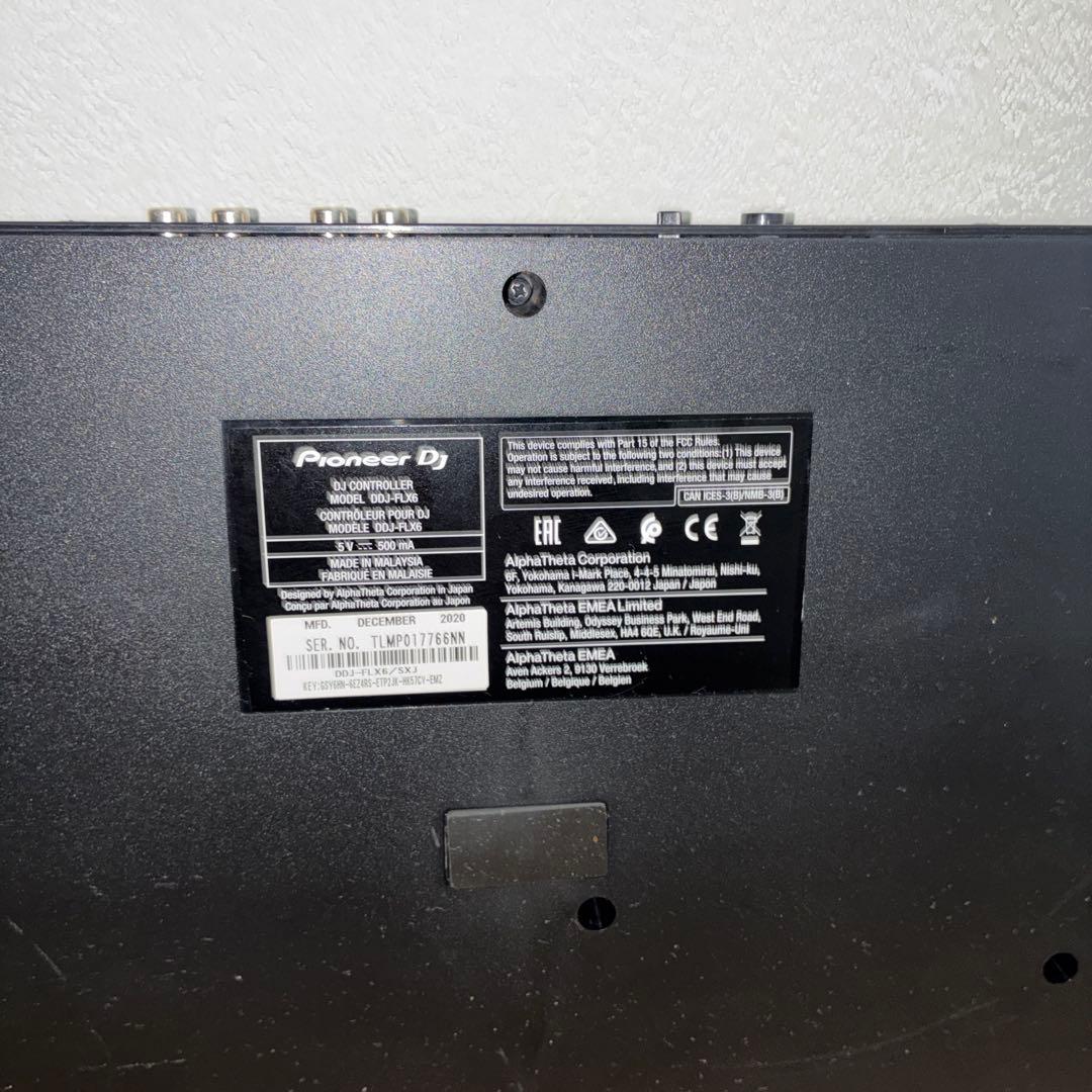 動作ok 美品　Pioneer DJ DDJ-FLX6 コントローラー