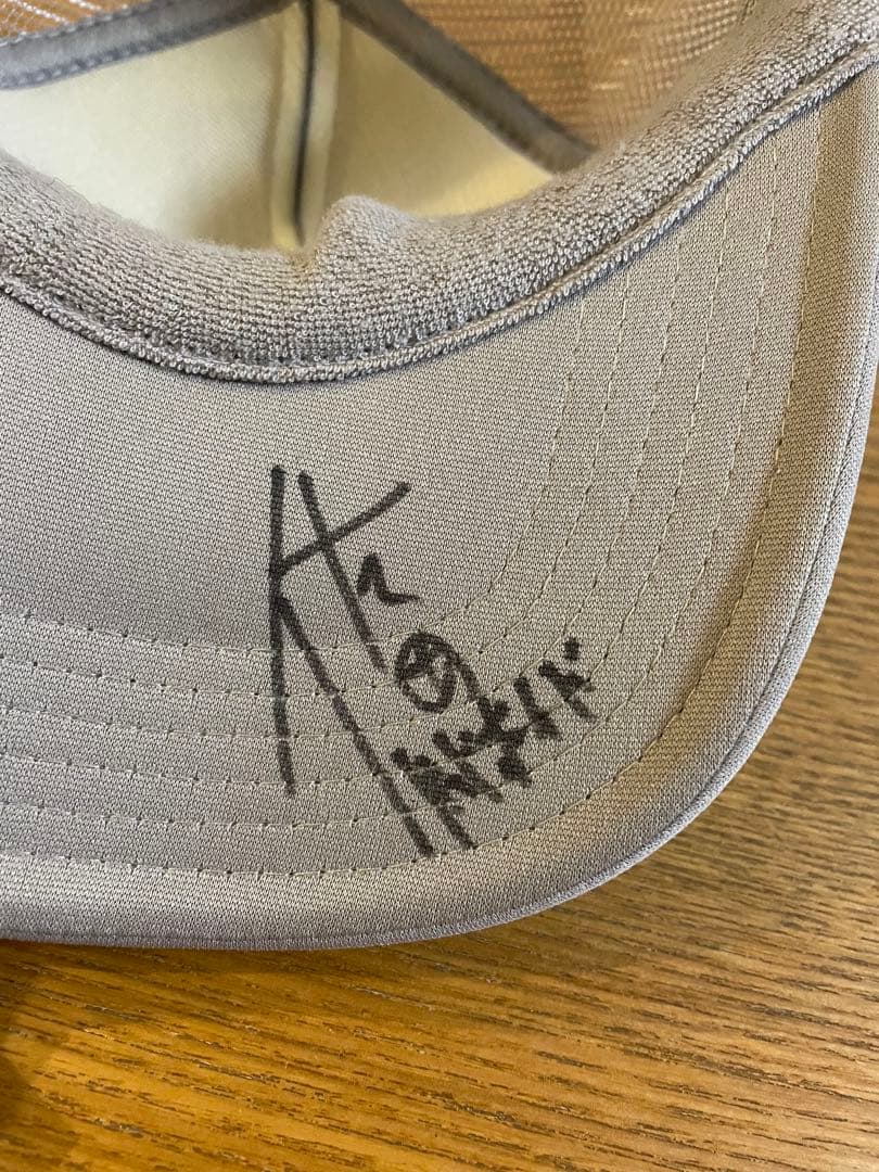 佐田ビルダーズ　グレー メッシュ　キャップ　バットボーイズ