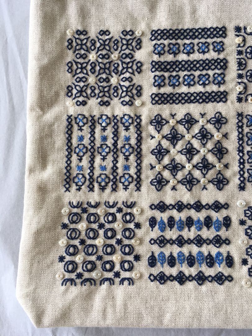 【新品未使用品】ホビーラホビーレ 下田直子 クラフトバック ステッチワーク