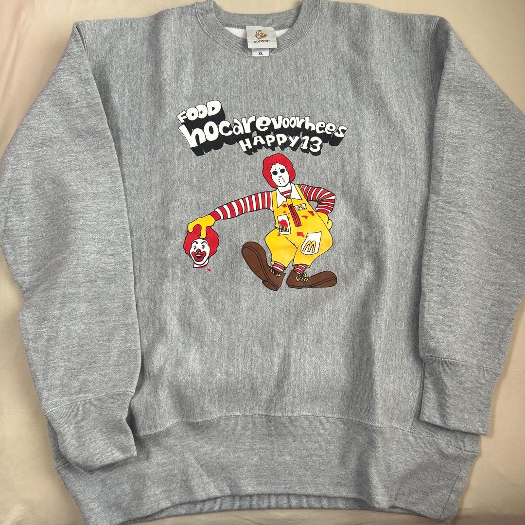 nocare XL グレー スウェット トレーナー