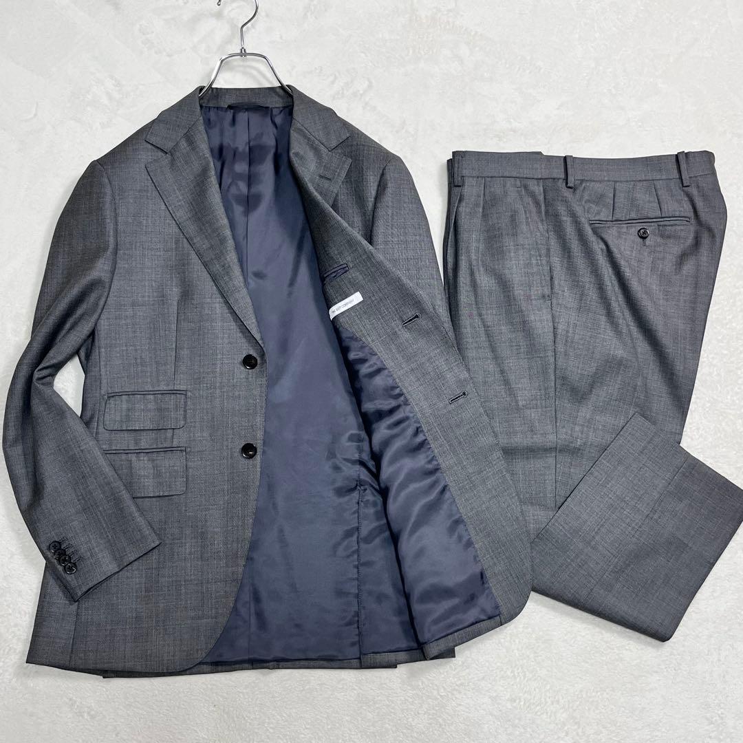 『スーツカンパニー』カノニコ イタリア生地 セットアップスーツ 本切羽 総裏