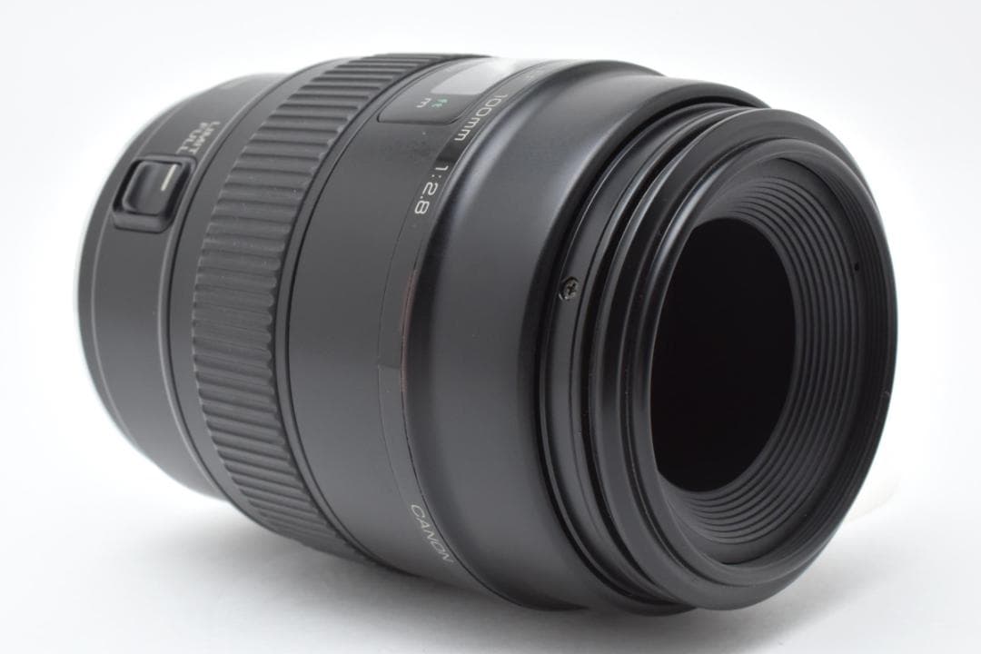 【超美品】Canon EF 100mm F2.8 Macro レンズ #395