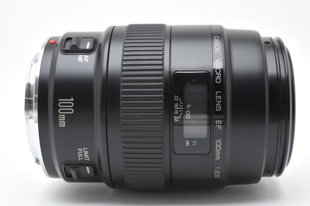 【超美品】Canon EF 100mm F2.8 Macro レンズ #395