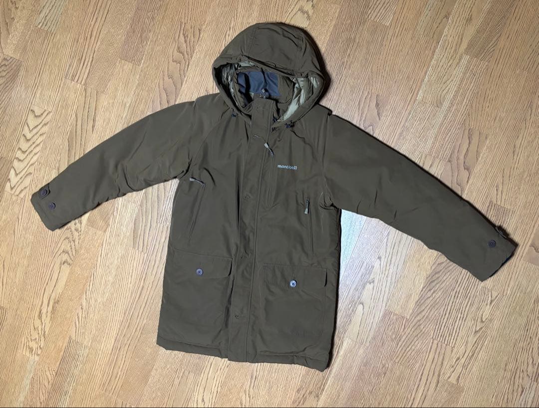 ひまわり⭐︎monbell ダウン90フェザー10 メンズM ほぼ新品