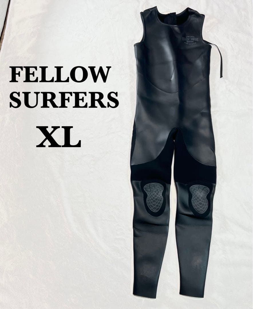 【現行/美品】FELLOW SURFERS ロングジョン　ウェットスーツ　XL