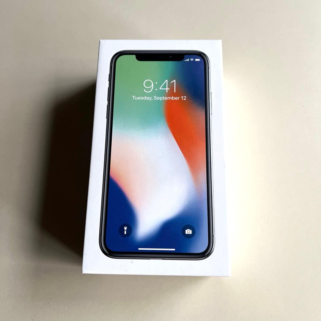 Apple iPhone X シルバー 64GB