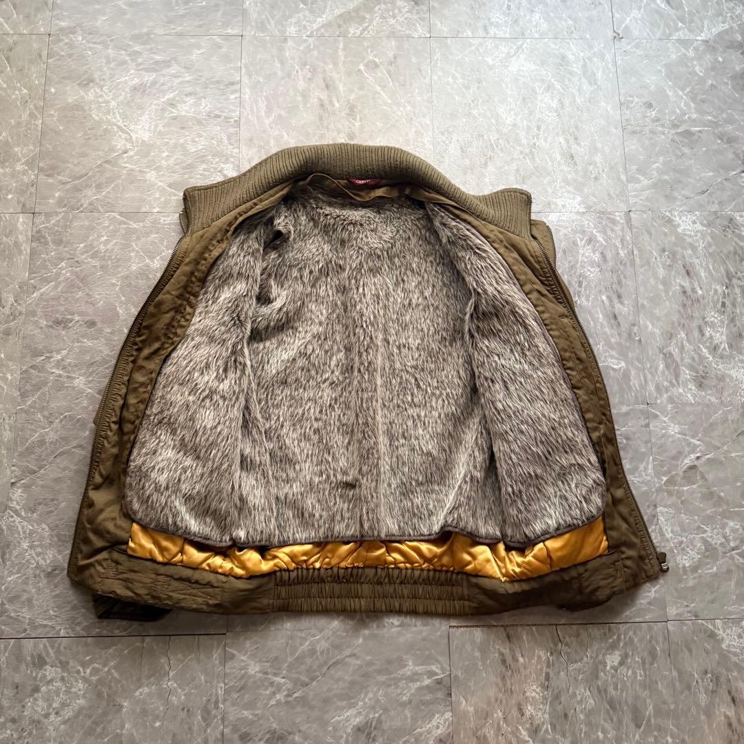 vintage dolce 短丈　変形ジャケット　ライナー付き　中綿入り