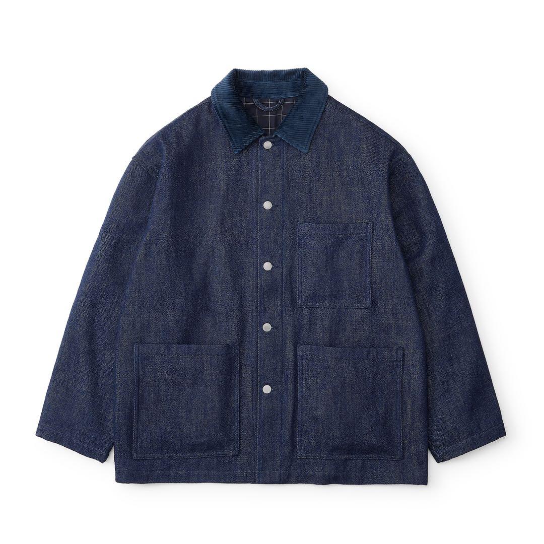 ジャケット・アウター everyone soft denim coverall jacket