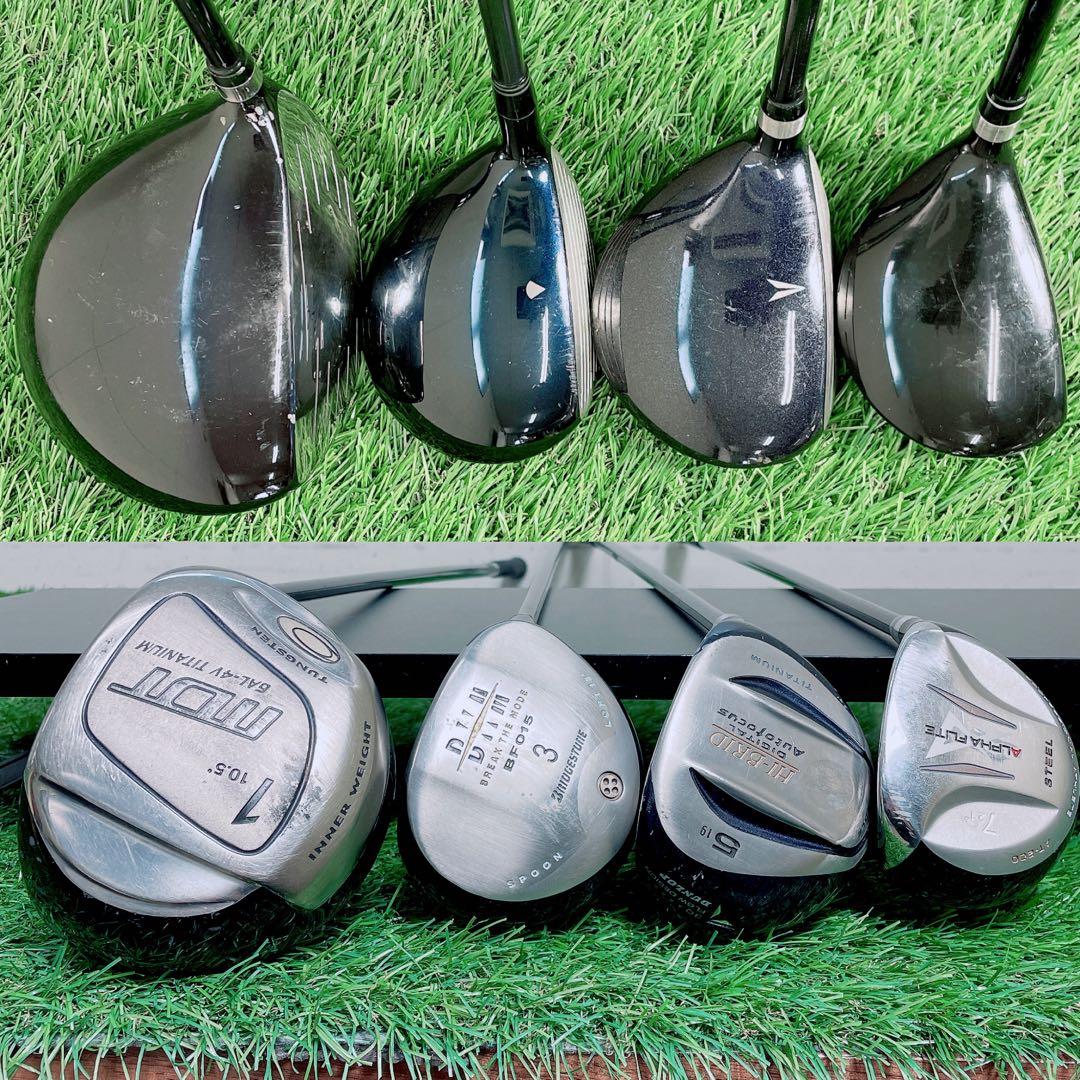 アサヒゴルフ　ゴルフクラブセット　メンズ　初心者　N2374