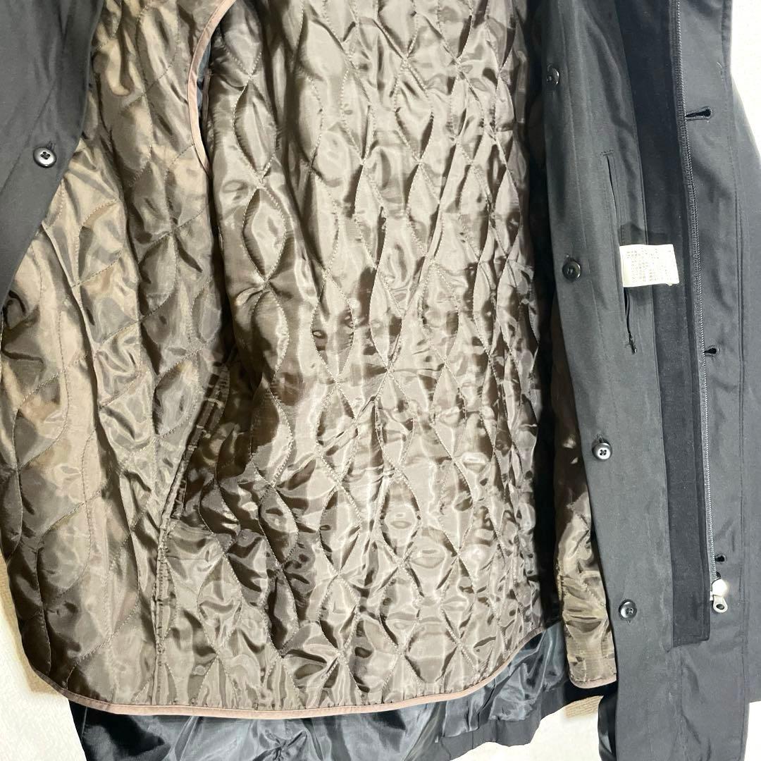 中古 dezert homme スタンドカラー カバーオール ハーフコート