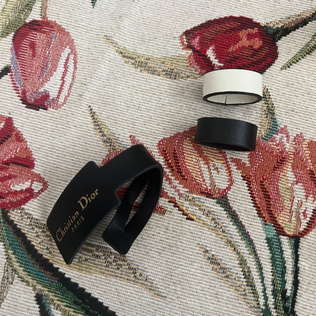 DIORリバーシブルベルト　黒✖️白