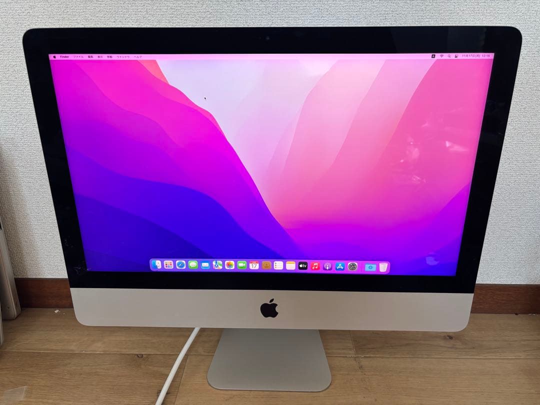 apple imac 21.5インチ　A1418 Retina 4K HDD