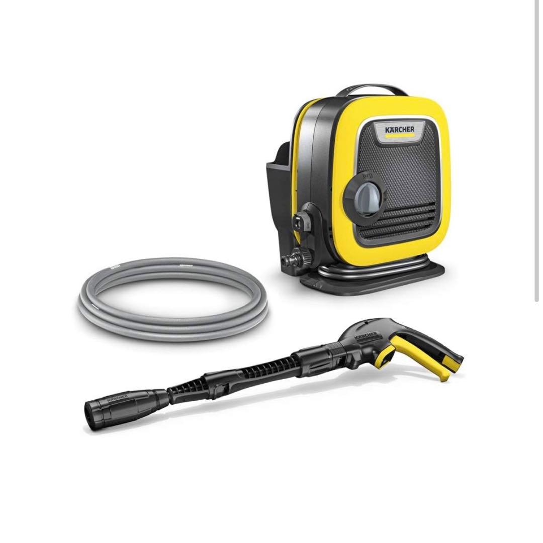 ケルヒャー(KARCHER) 電源コード式 高圧洗浄機ホース付き