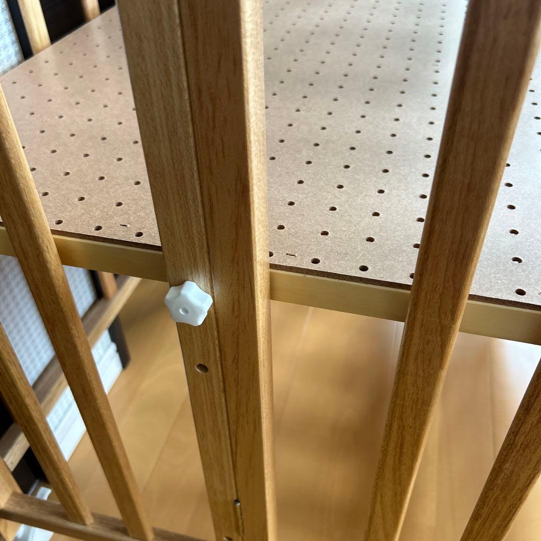 【美品】カトージ　ベビーベッド折り畳み