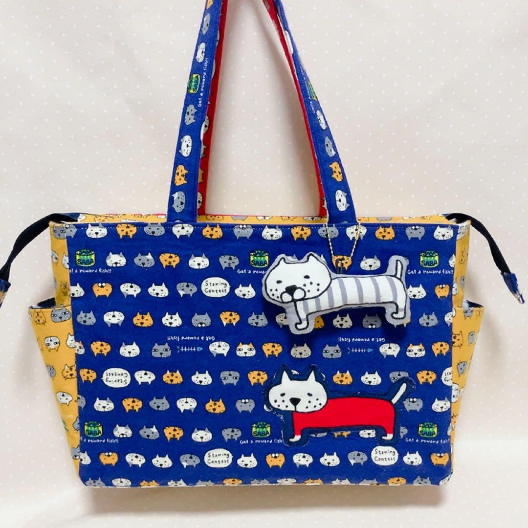 チャッピー。 パッチワークトートバッグ