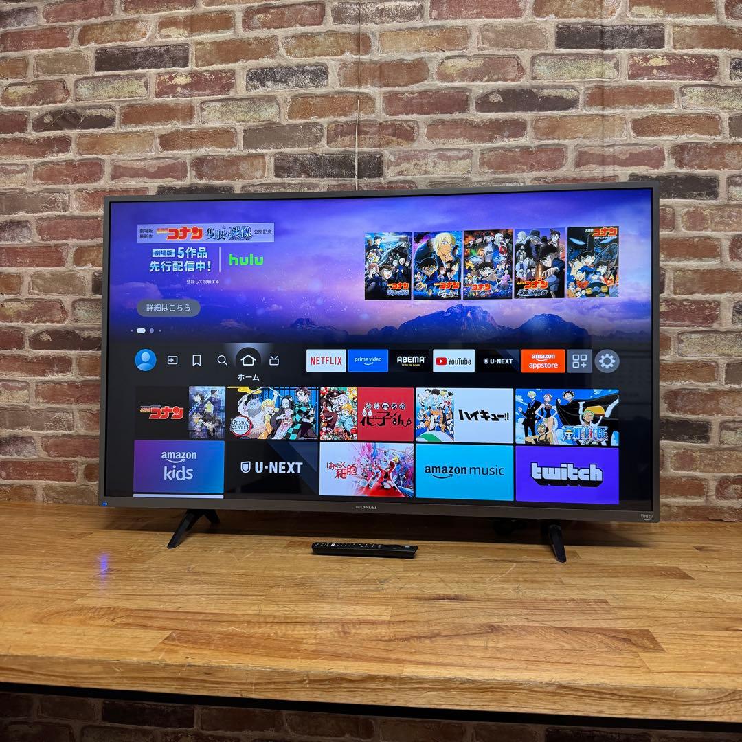 FUNAI 43V型 4K 液晶テレビ Fire TV搭載 FL-43UF340