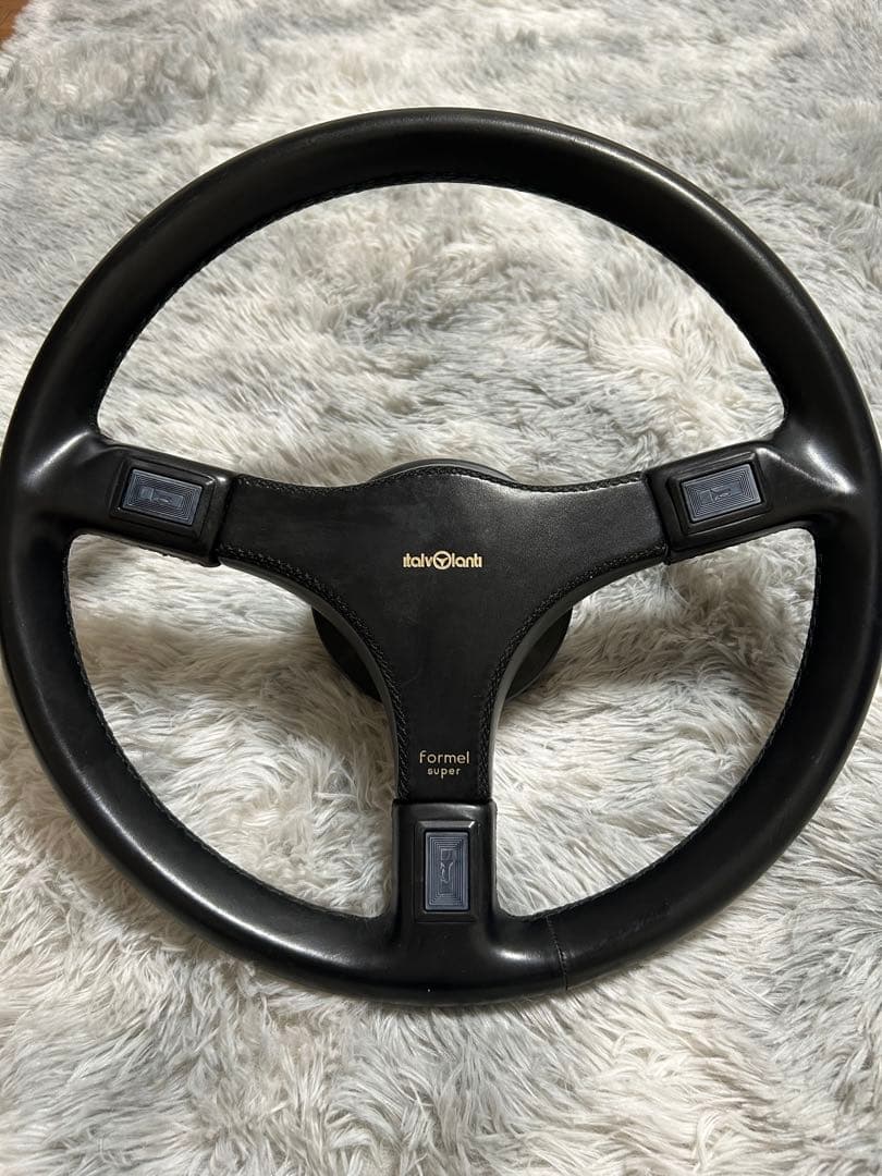 Italvolanti Formel ステアリングホイール 約36cm