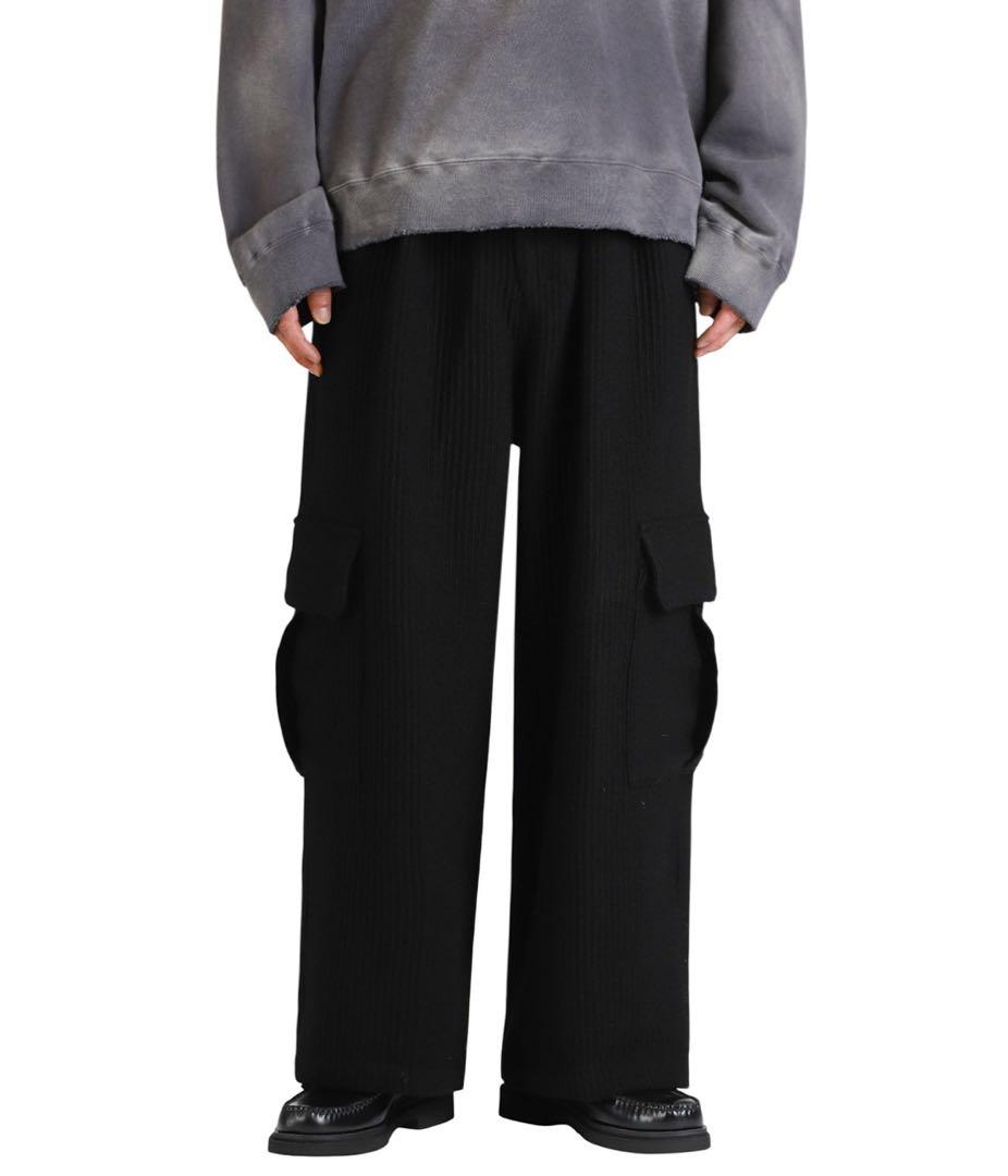パンツ ANCELLM WOOL CORDUROY CARGO SLACKS 2