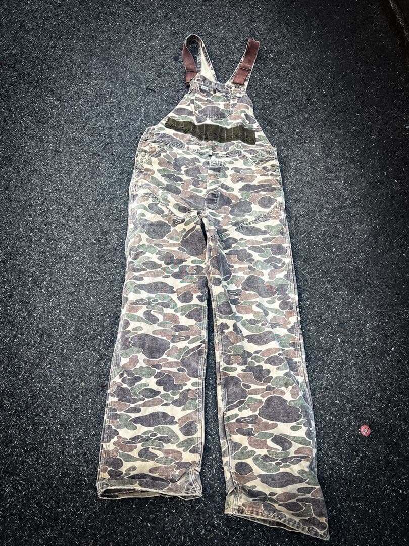 carheartt 80s カモ　オーバオール　世田谷US購入　キムタク