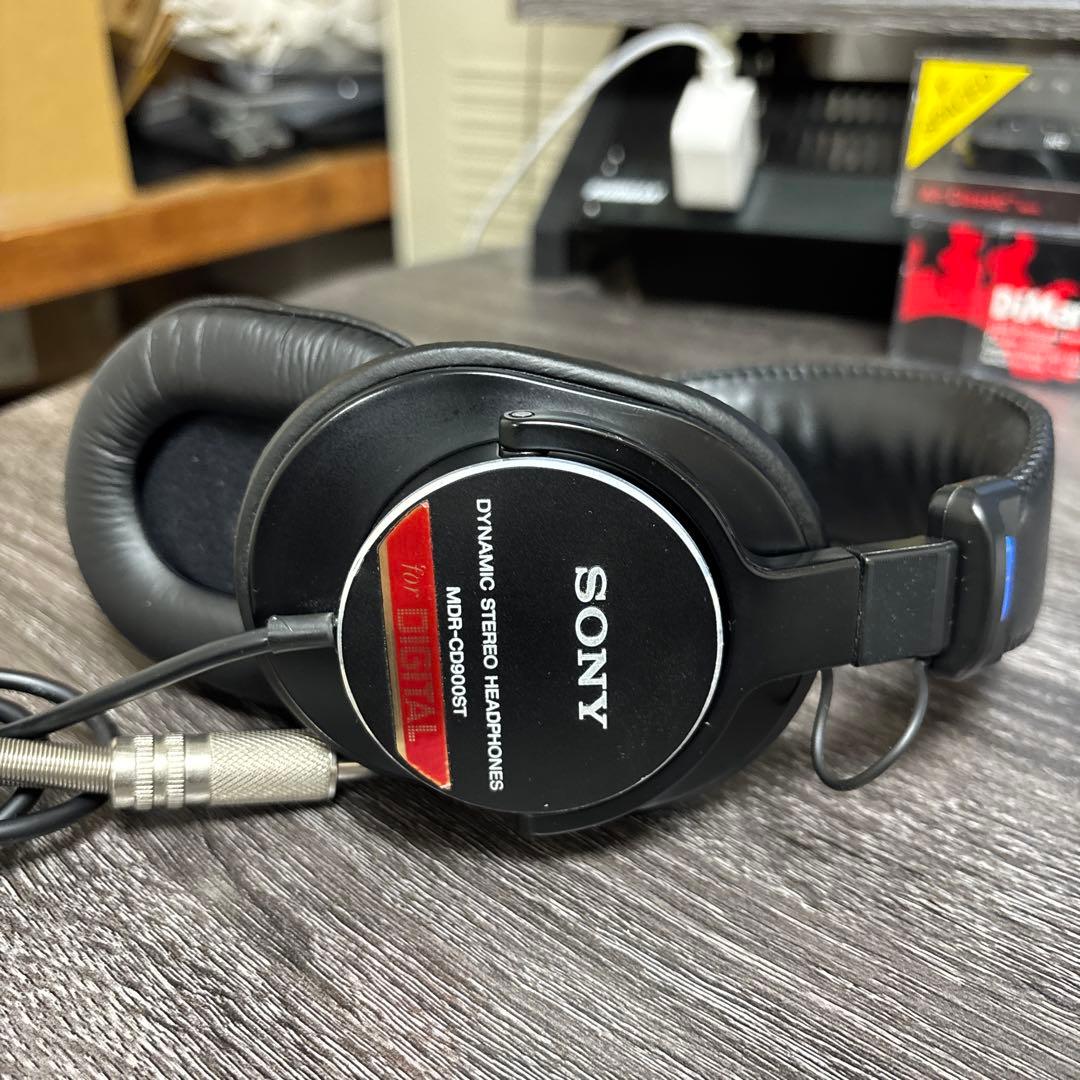 【消耗品交換済】Sony MDR-CD900ST 密閉型モニターヘッドホン
