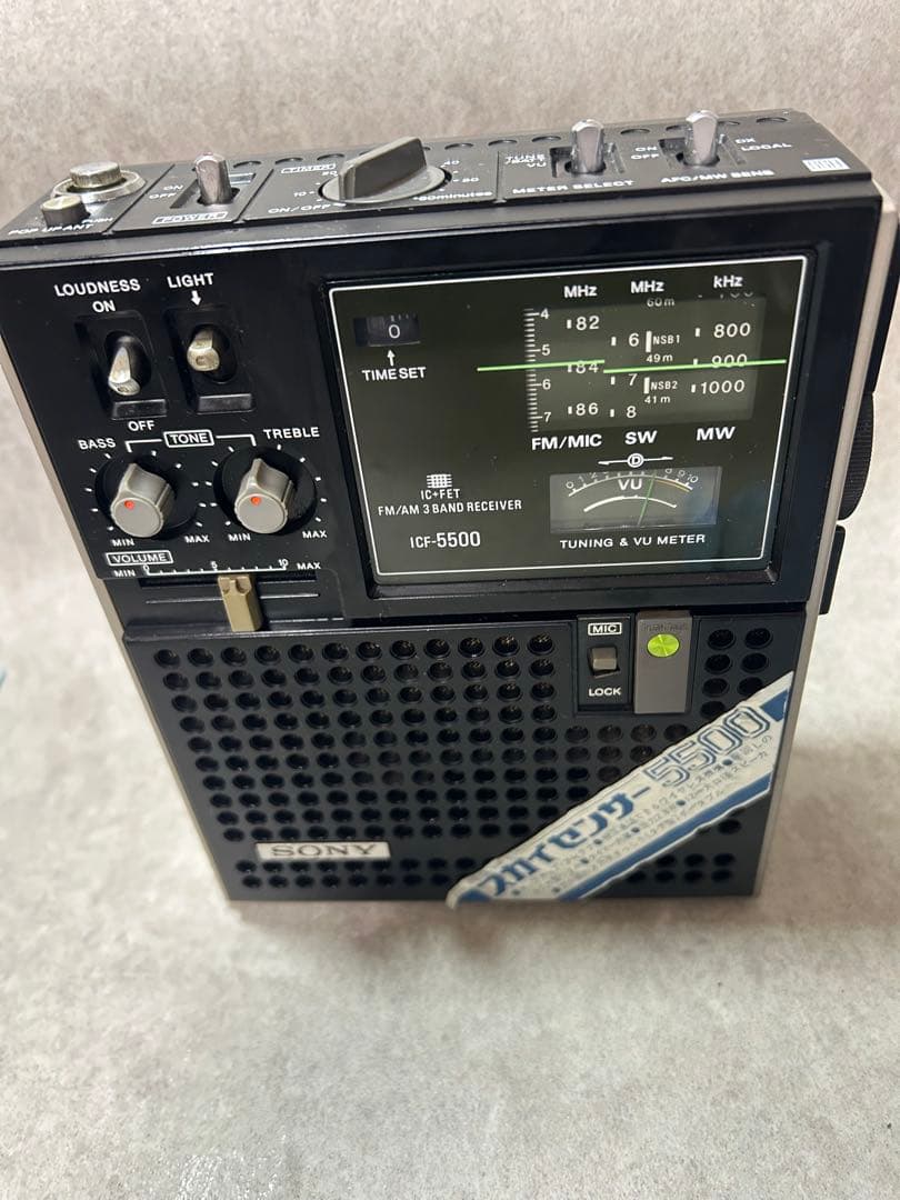 SONY ICF-5500 スカイセンサー美品